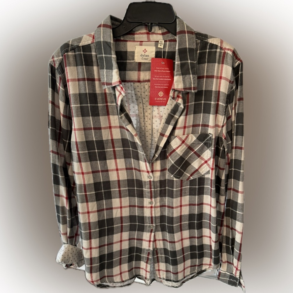 NWT Dylan Flannel Size XL